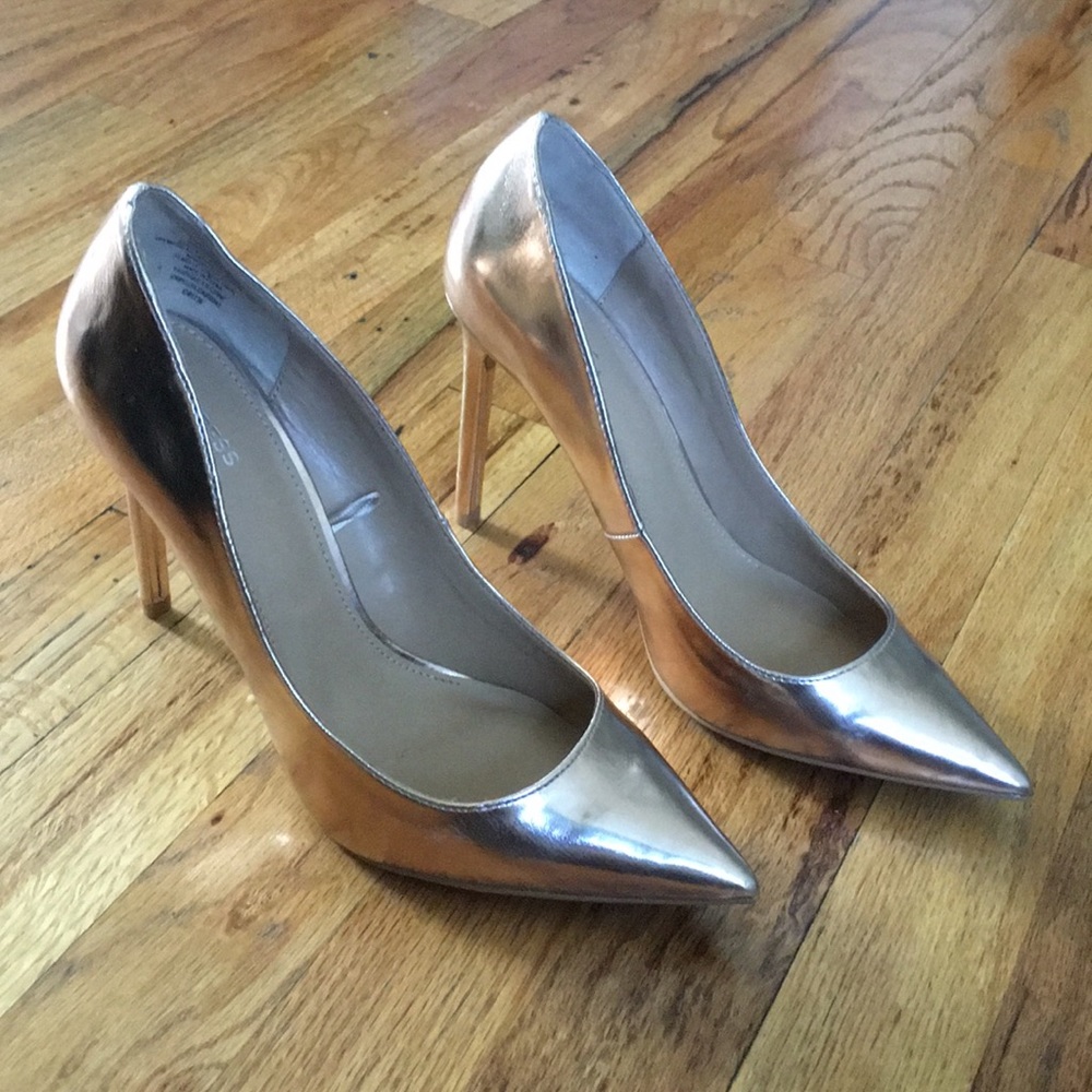 Rose Gold Pumps
